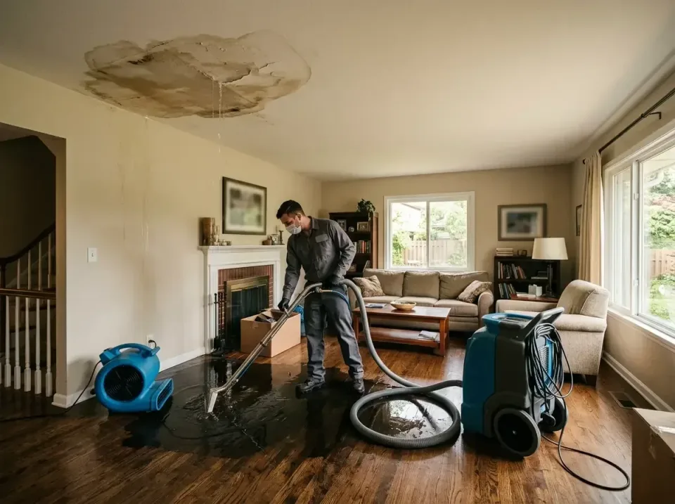 attic-pipe-burst-ceiling-drip-008 — frequently asked questions, Water Damage Restoration & Carpet Care in Wilson's Mills, NC